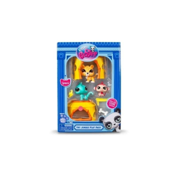 Littlest Pet Shop Zestaw Dżungla 3 figurki
